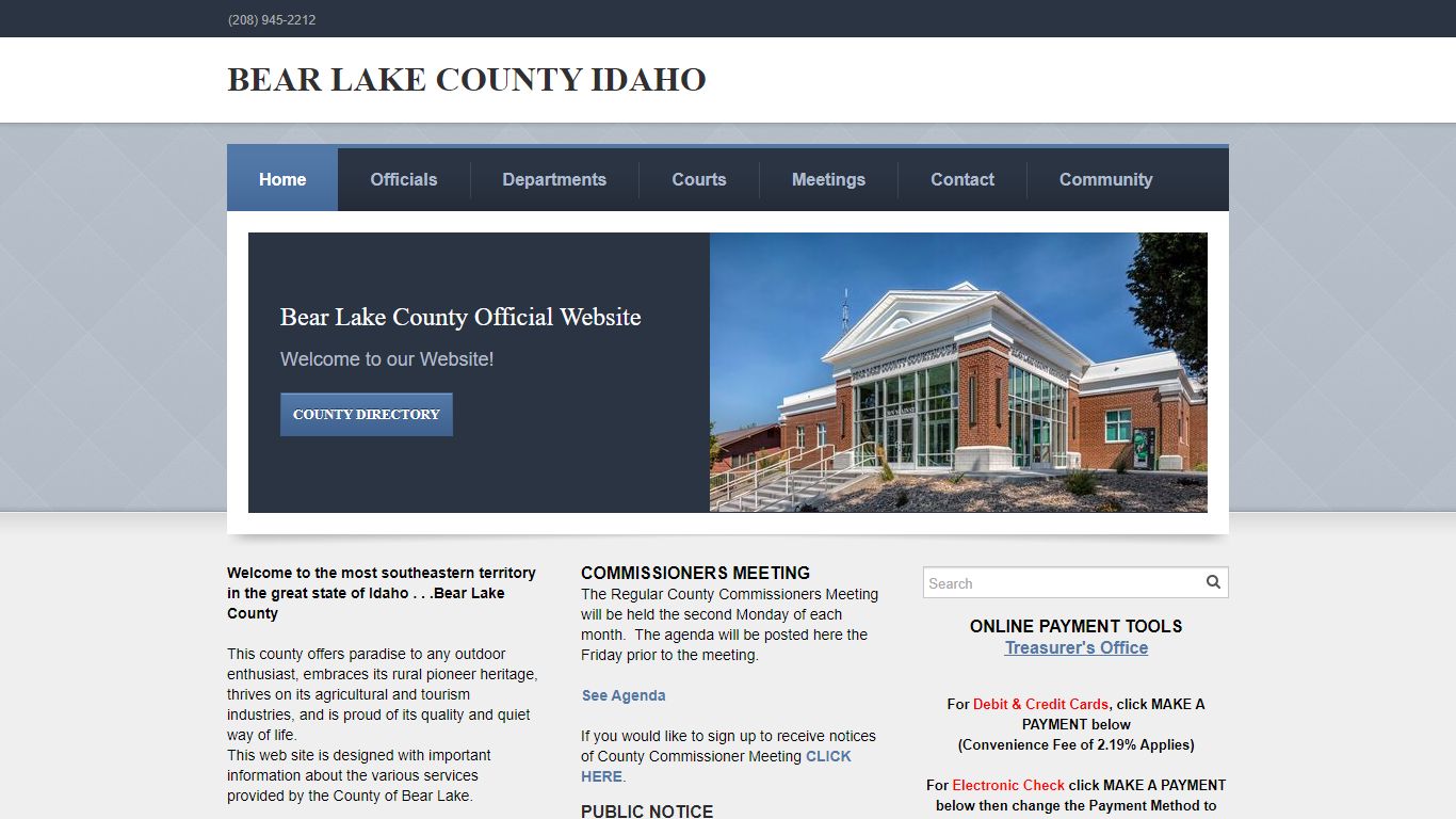 Bear Lake County Idaho Official Website