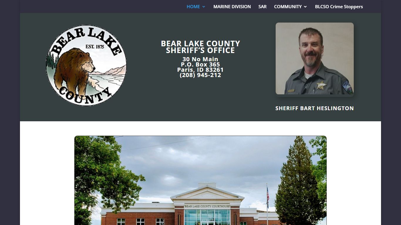 BLCSO | Bear Lake County Sheriff's Office